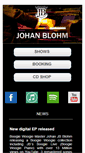 Mobile Screenshot of johanblohm.com