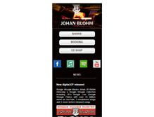 Tablet Screenshot of johanblohm.com